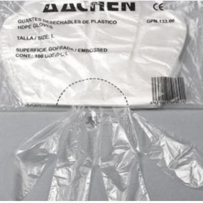 PE handsker 100 stk/pak | Gennemsigtig