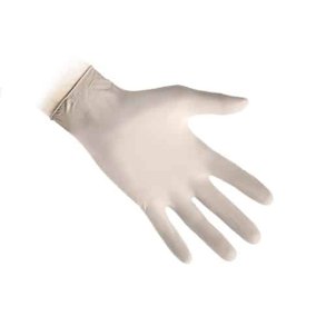 Latex handsker Pudderfri 100 stk. gr. 5,0 (M) | Hvid 